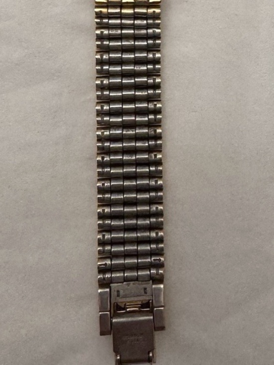 MICHELE Woman\'s Vintage 1970\'s Gold Tone Stainless Bracelet Watch Japan Movement main image 12